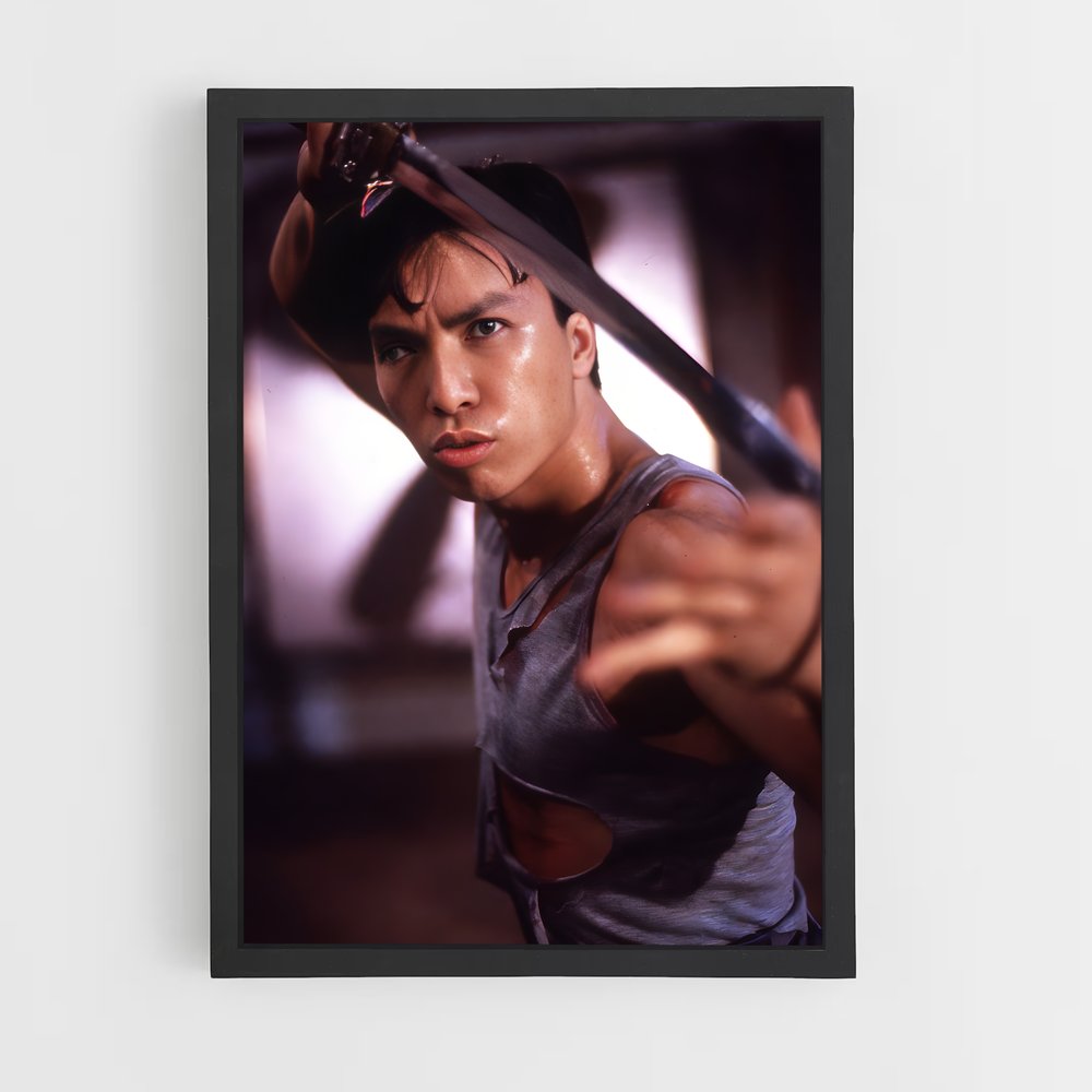 Poster Bruce Lee in Action – affiche Kung Fu (vue 2)